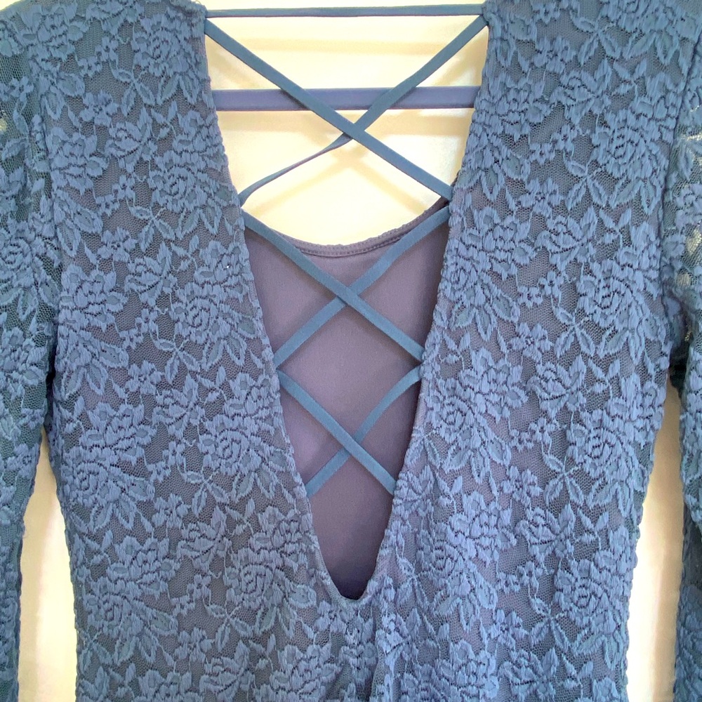 Long Sleeve Lacey Dress - Picture 4 of 7